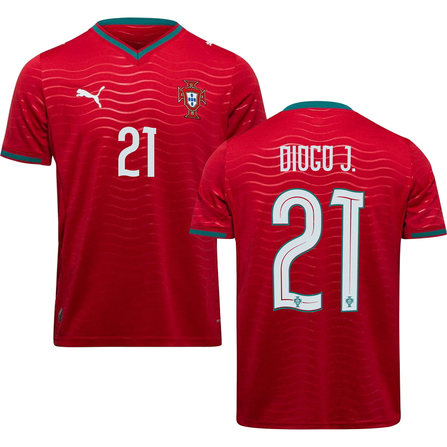 Portugal Home Soccer Jersey World Cup 2026