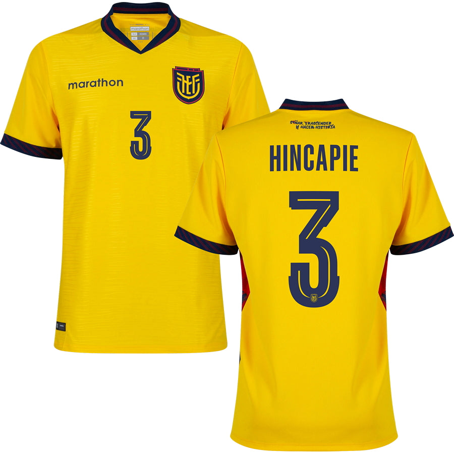 Ecuador Home Soccer Jersey World Cup 2026