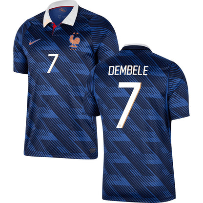 France Home Soccer Jersey World Cup 2026