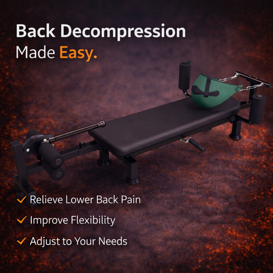 Sparvox® Lumbar Stretch & Decompression Bench